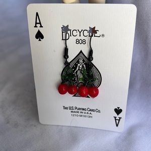 Cherry earrings